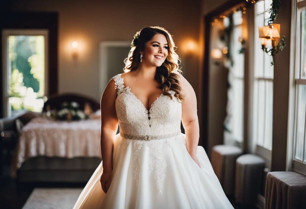 Comment choisir la robe de mariée grande taille parfaite pour votre jour J ?