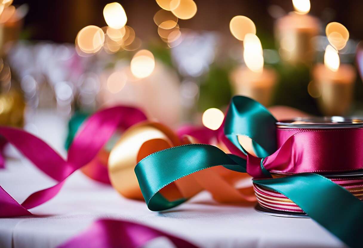 Comment personnaliser votre mariage avec des rubans originaux ?