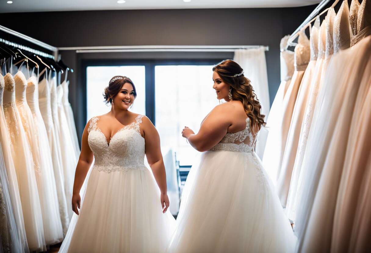 Comment choisir sa robe de mariée quand on est ronde ?