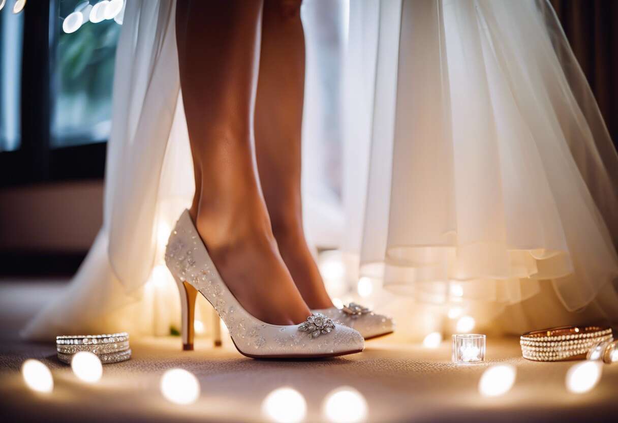 Chaussures de mariée : confort et style à vos pieds