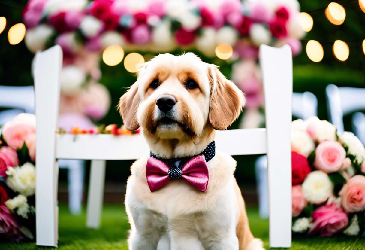 Comment intégrer votre chien à la cérémonie de mariage ?