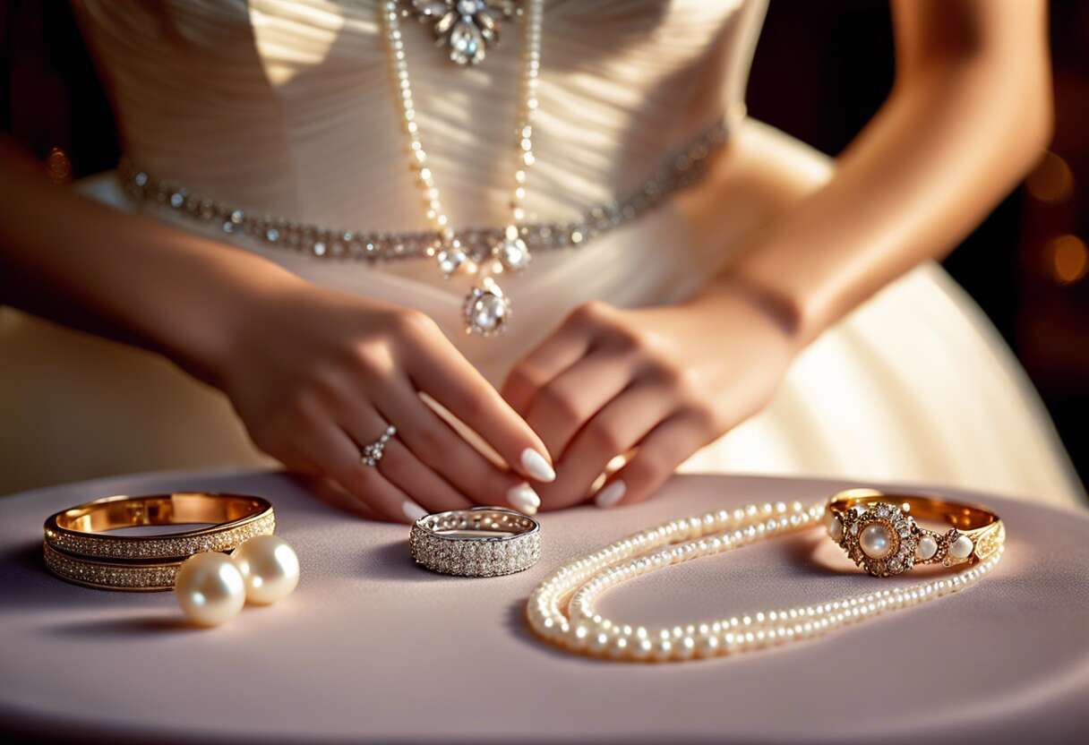 Harmoniser bijoux et robe de mariée : les clés d'un choix réussi