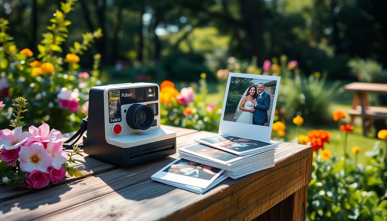 Organisez un mariage inoubliable avec le test Polaroid !
