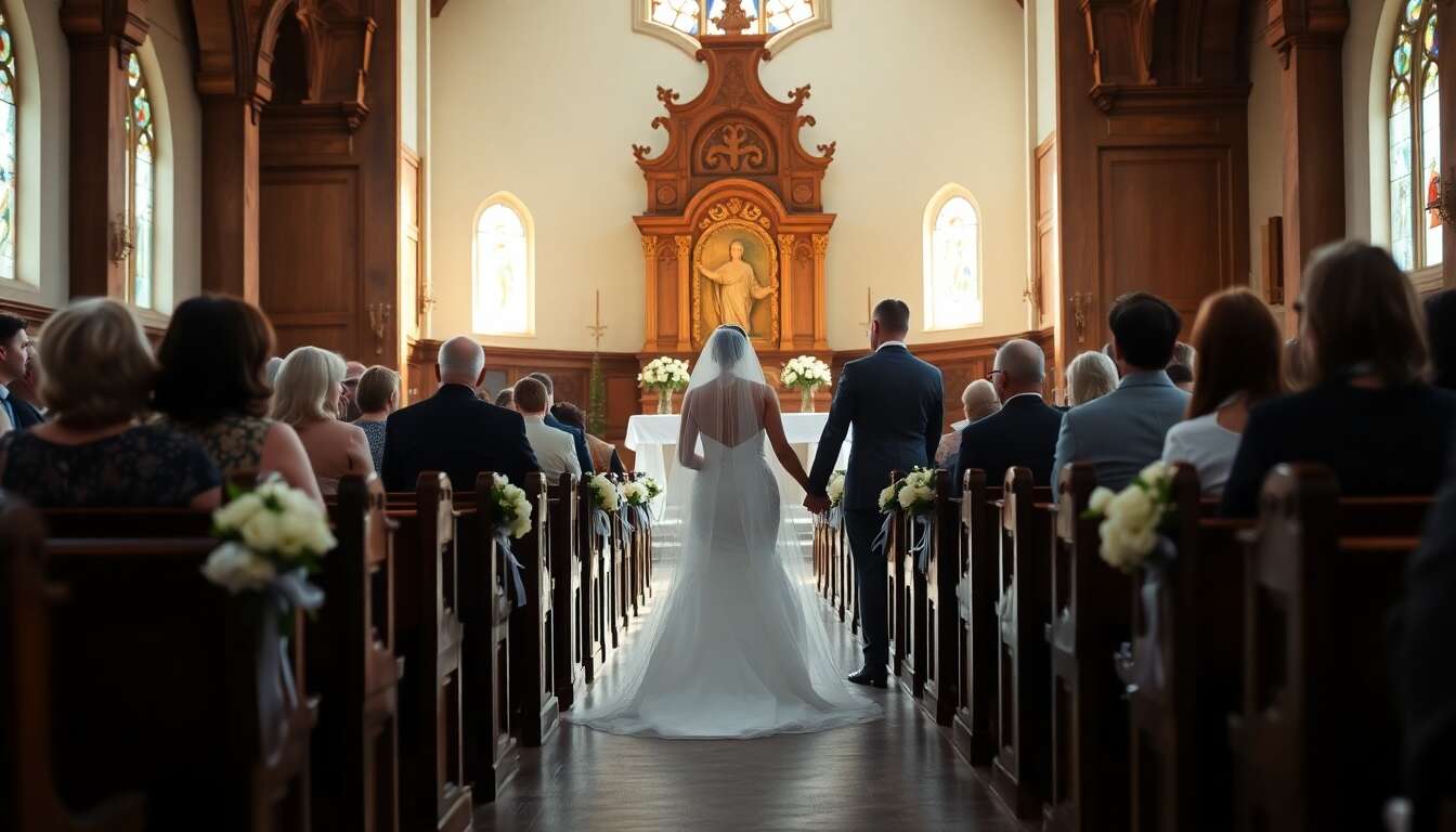 Musique pour entrée et sortie d'église lors d'un mariage