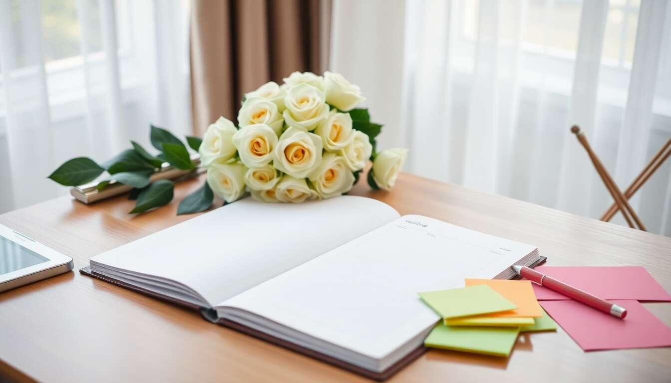 Préparatifs de mariage : la check-list sur 18 mois