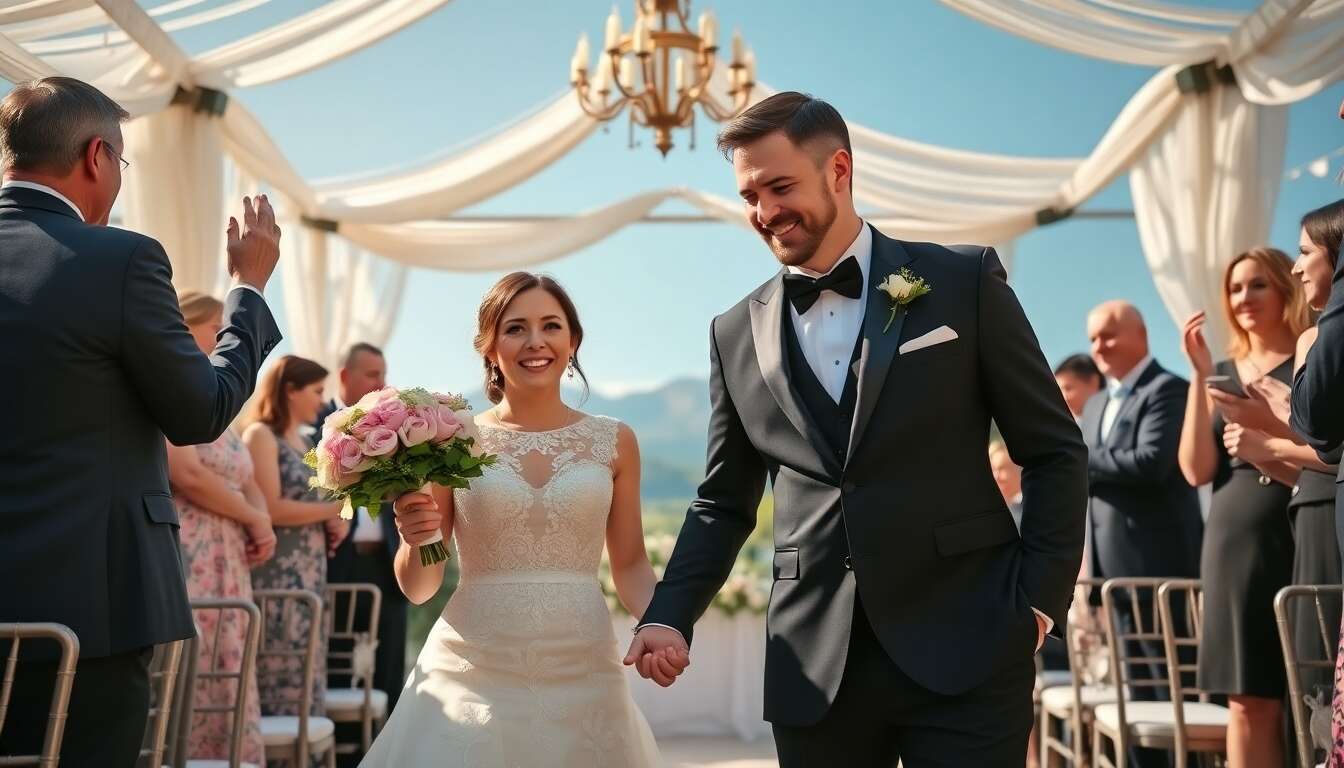 Mariage de Rose et Scott au Canada : un Jour Inoubliable
