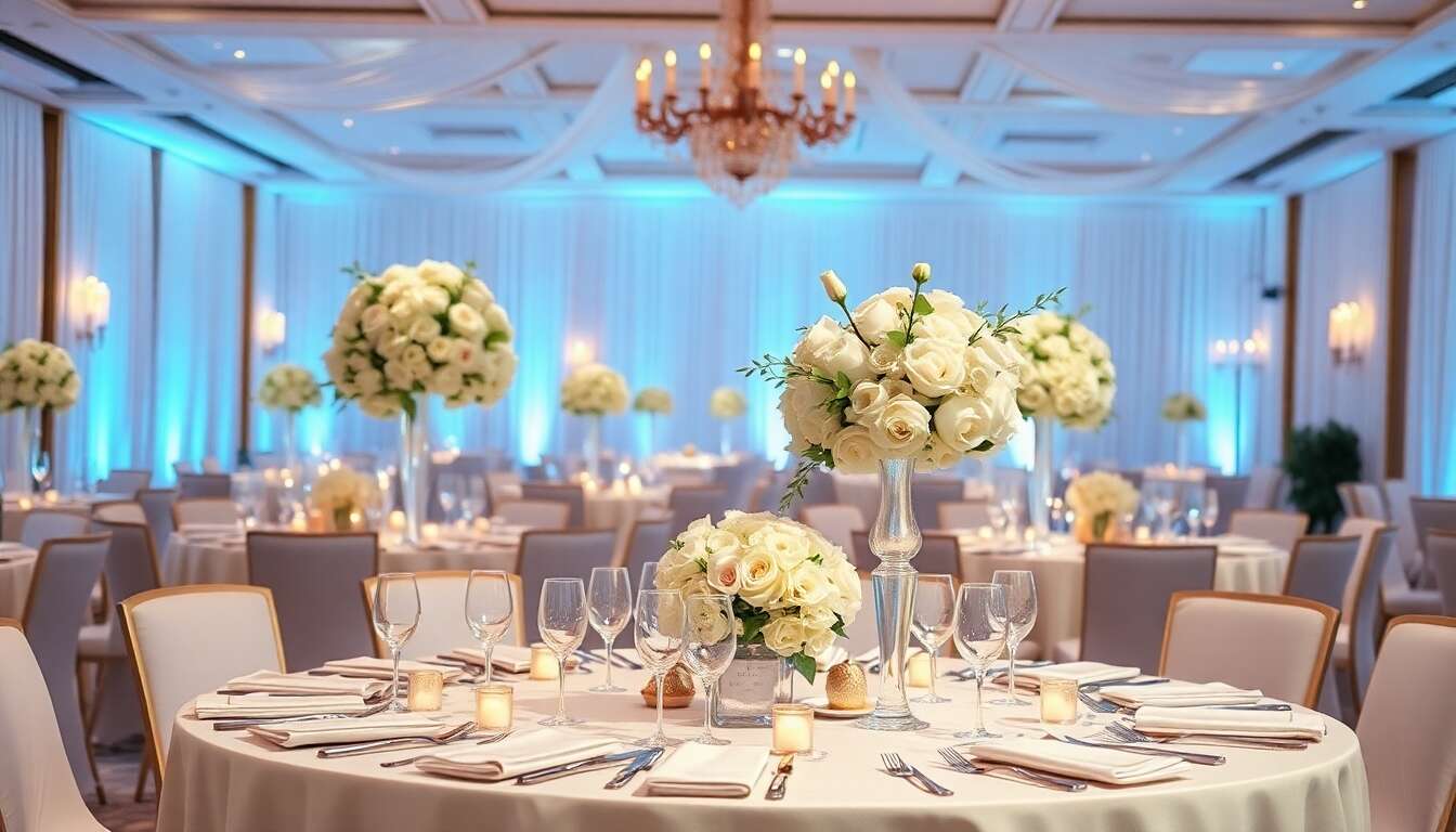 Sublimez votre réception de mariage : idées de décoration
