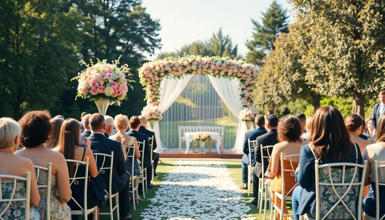 Erreurs à éviter pour un mariage en extérieur