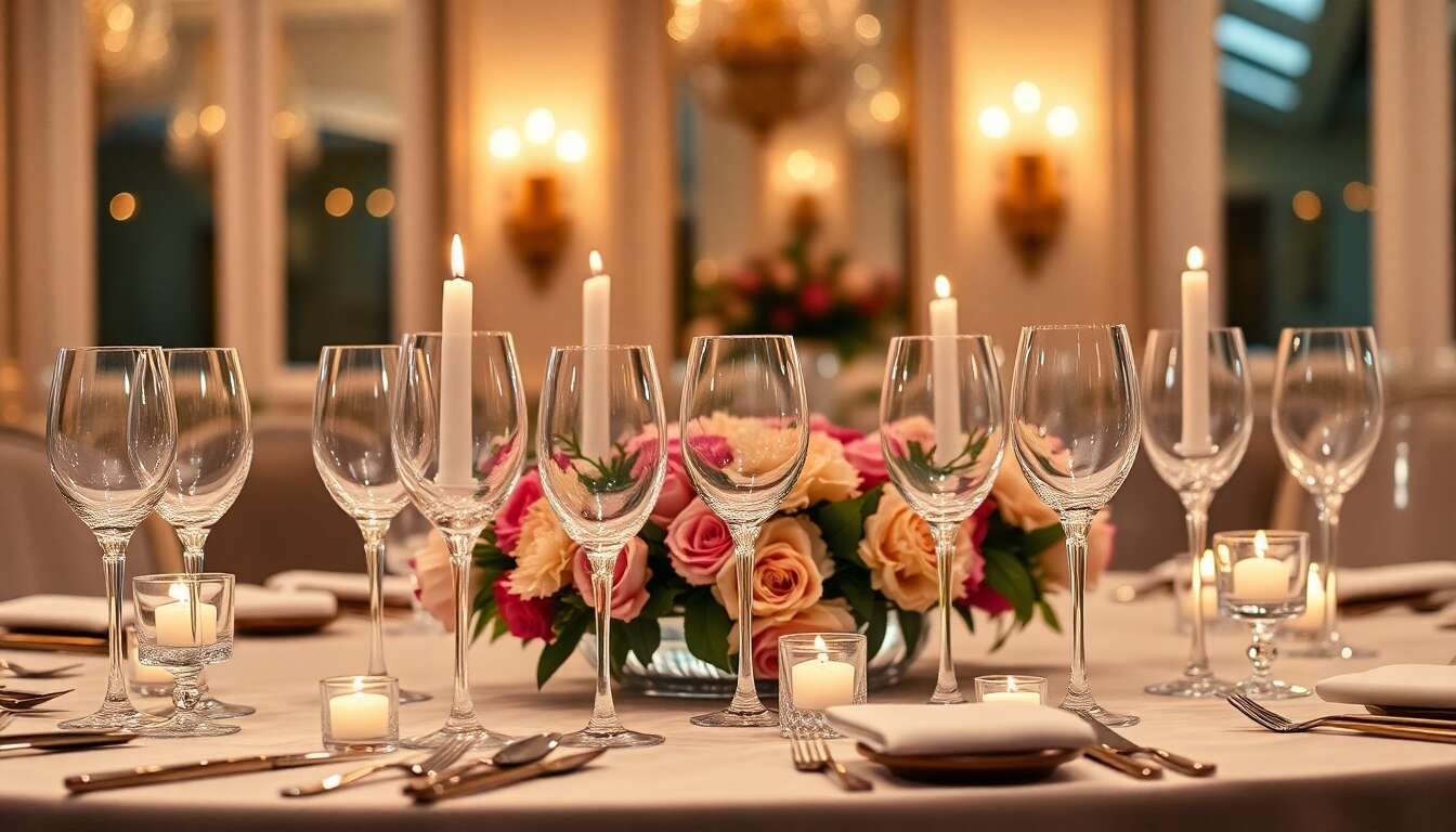 Célébrez vos noces de cristal avec style et élégance