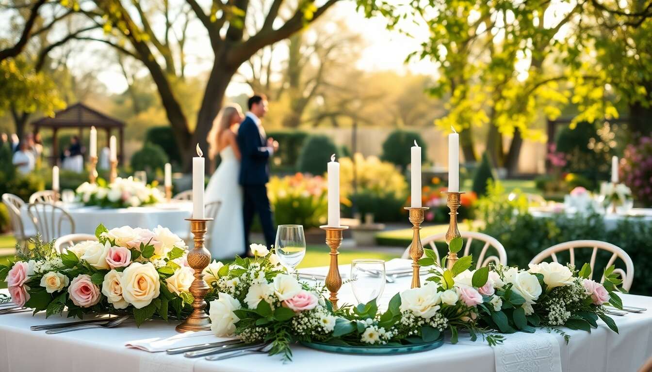 Les 10 tendances déco mariage 2025