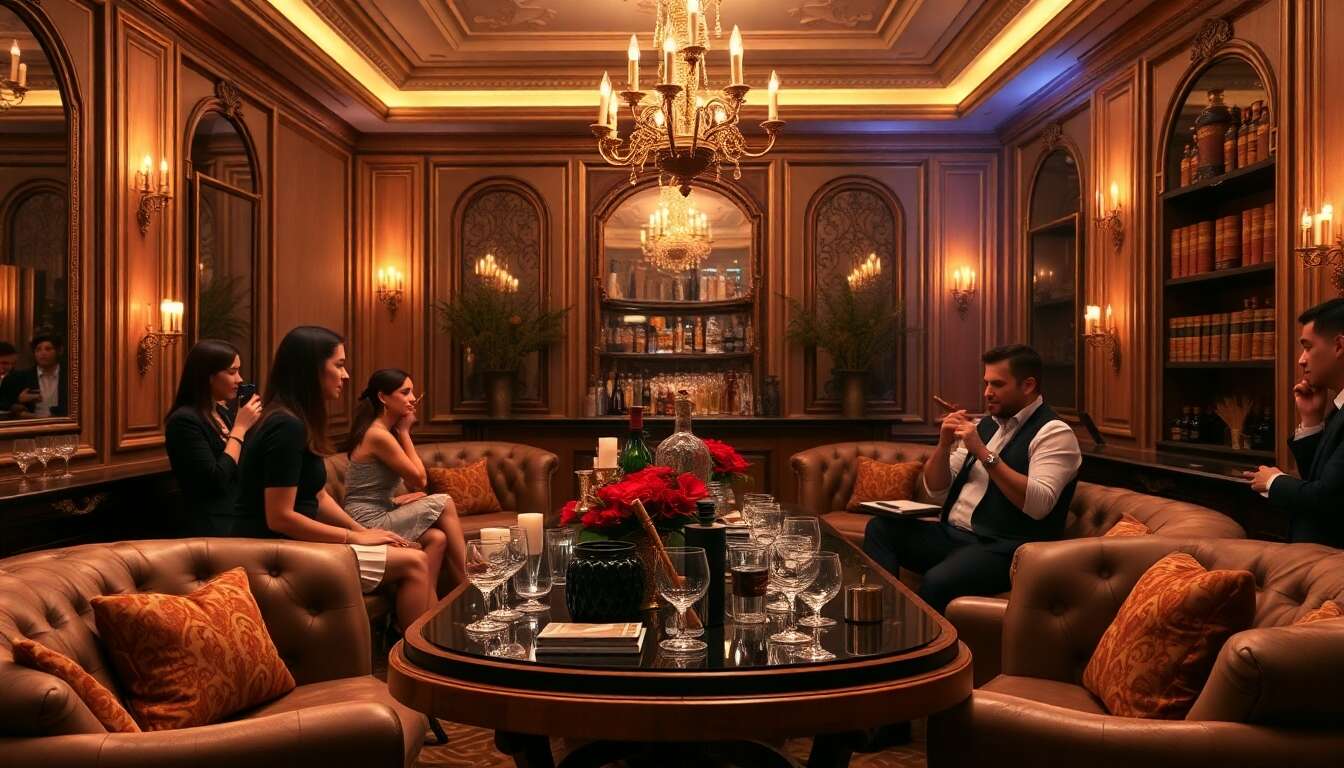 Animation originale : un bar à cigares pour votre mariage