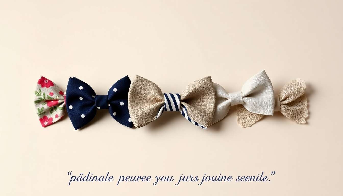 5 nœuds papillon originaux pour un mariage