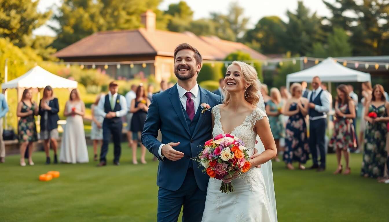 Jeux de mariage : animez votre journée spéciale avec originalité