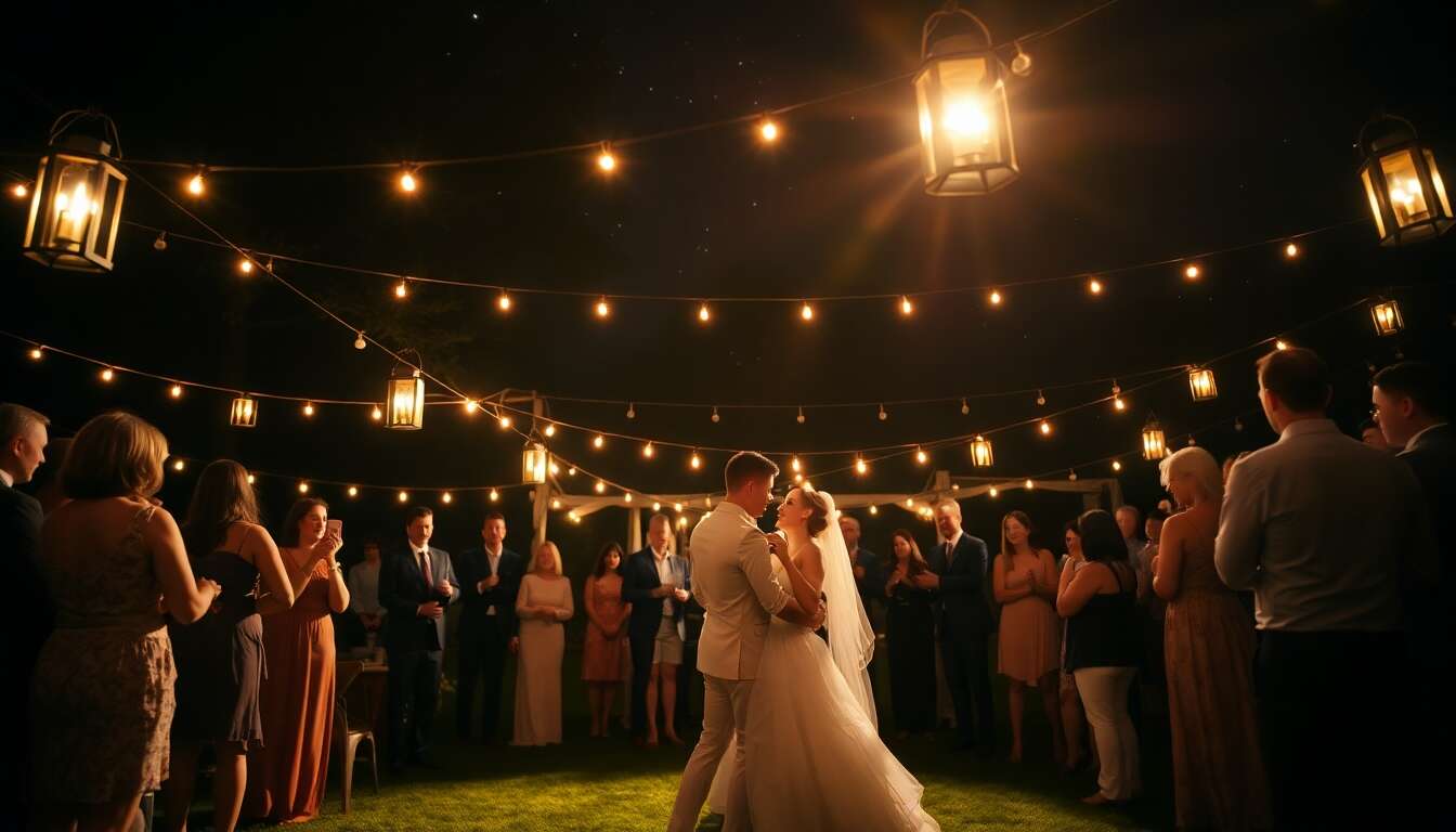 Surprises nocturnes : jeux lumineux et spectacles