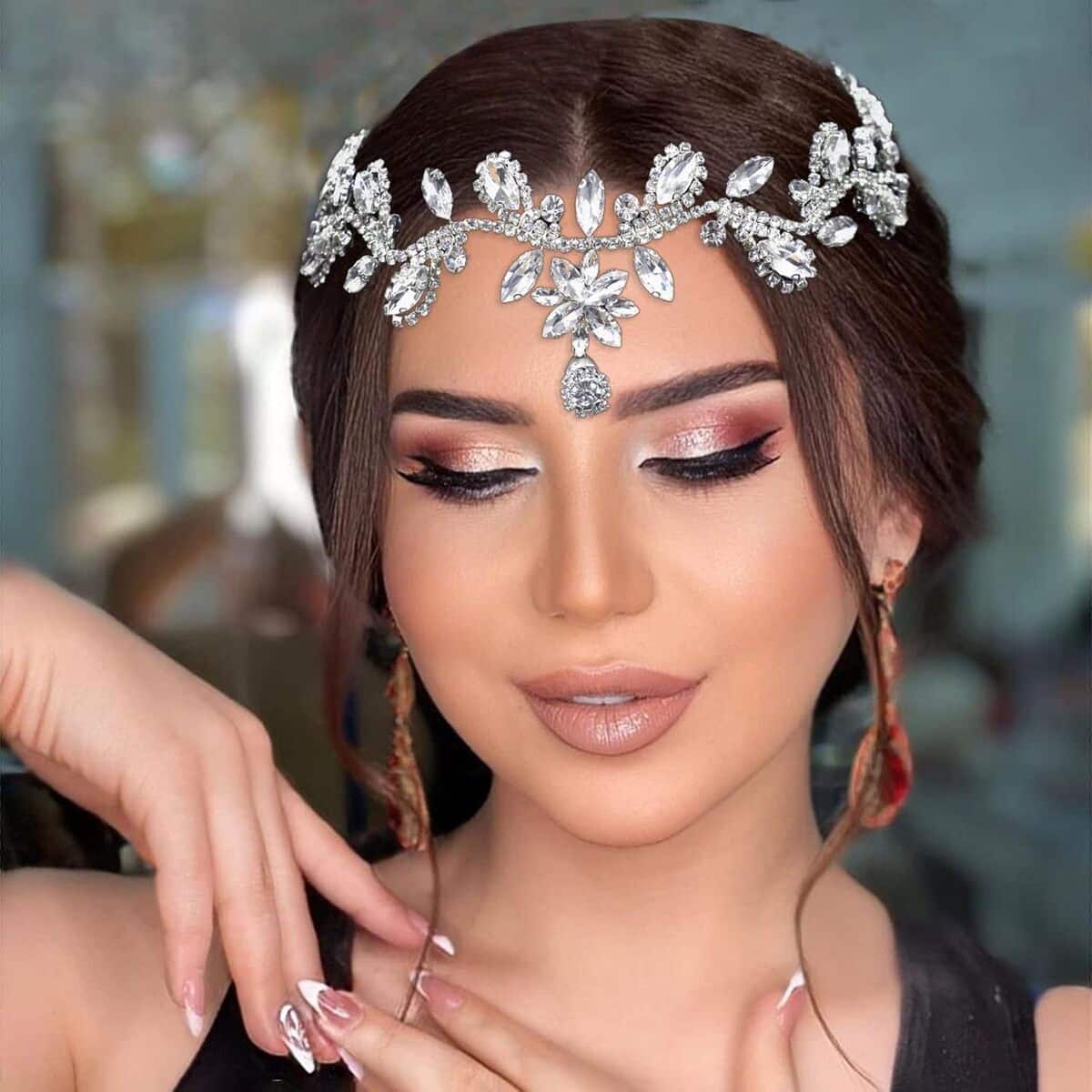 Test des accessoires pour cheveux de mariage Wonrlua