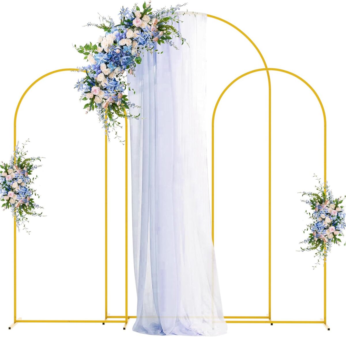 Test des supports d'arche dorés Mugiden : mariage et fêtes