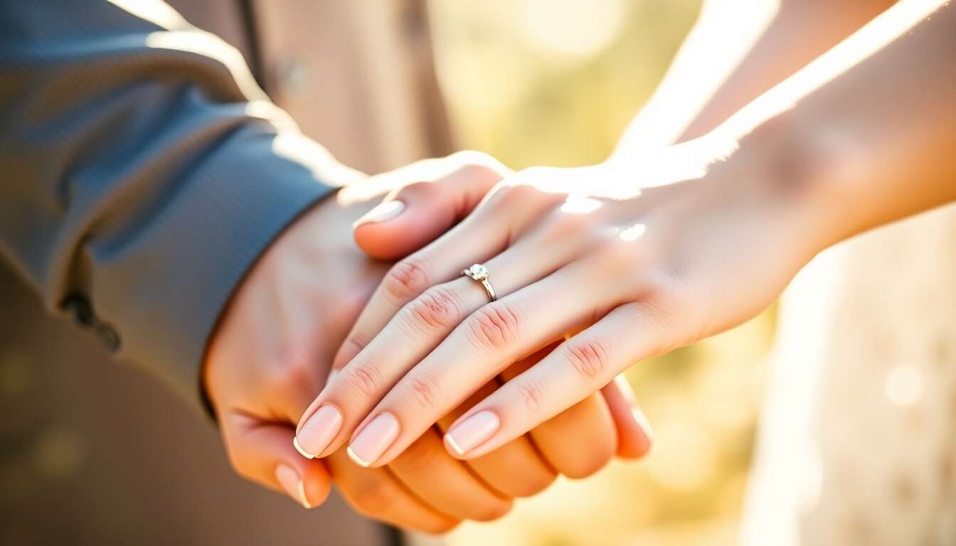Montrez votre amour avec une bague de promesse