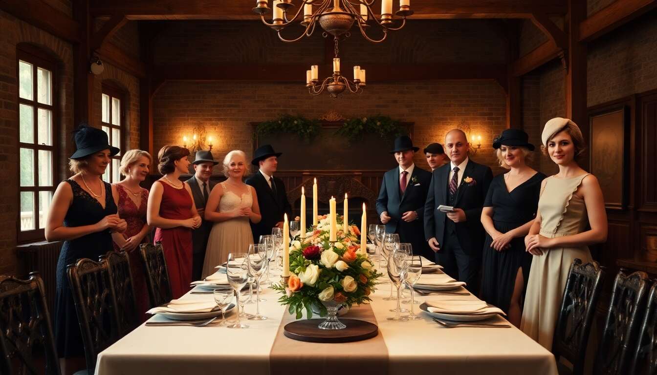 Mariage Vintage : thème Peaky Blinders