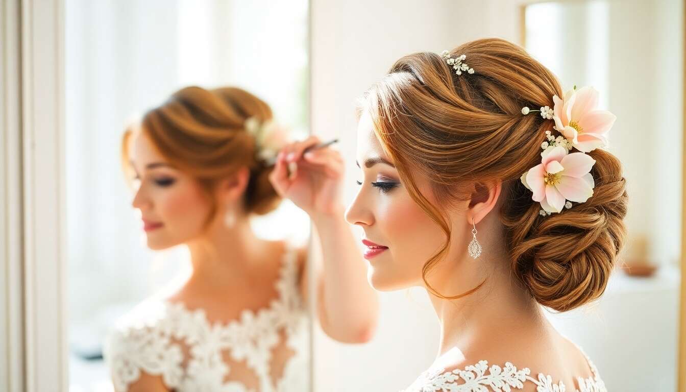 Conseils coiffure pour la mariée le jour J