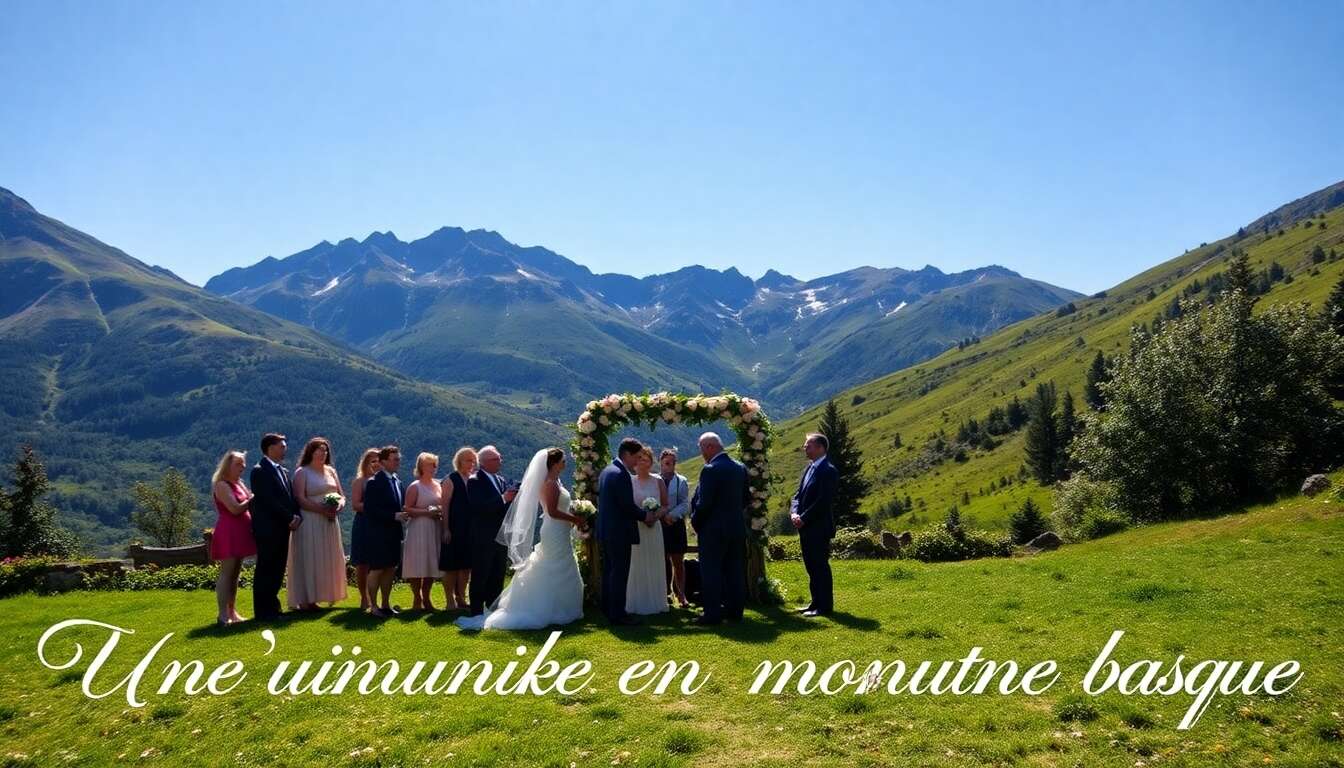 Cérémonie laïque en montagne basque : un cadre unique pour votre union