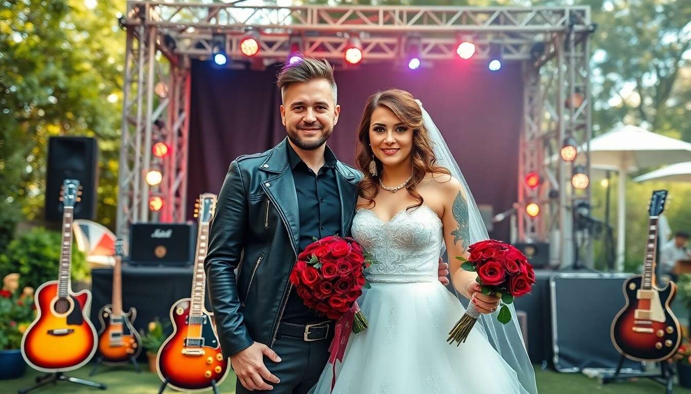 Mariage Rock : idées et Inspirations pour un Jour Unique