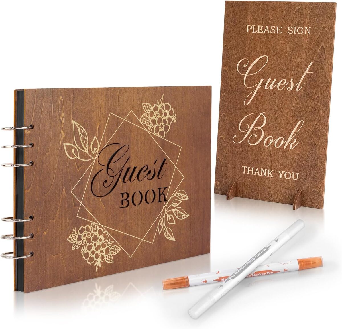 Avis : livre d'or de mariage Creawoo en bois