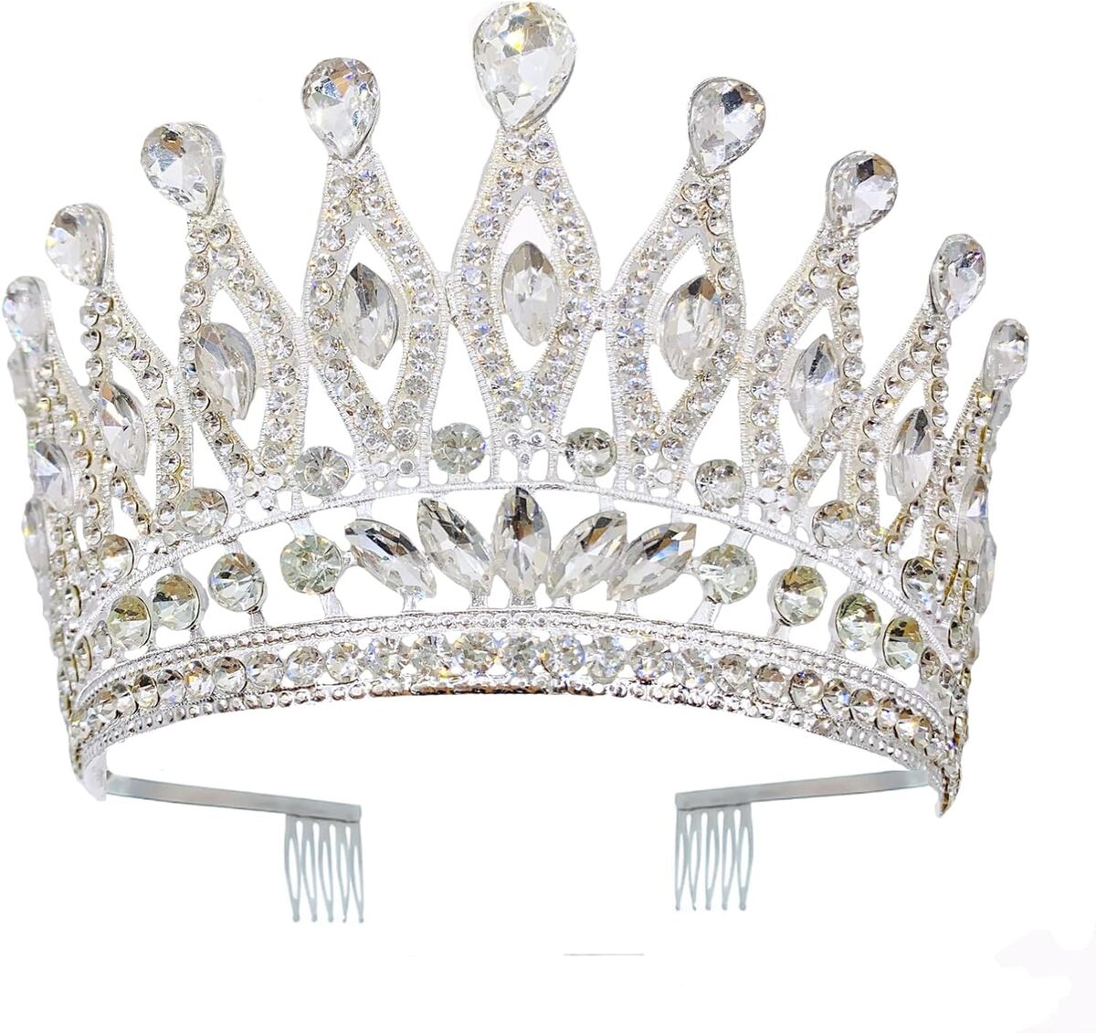 Avis sur le diadème en cristal argenté - Accessoire de mariée