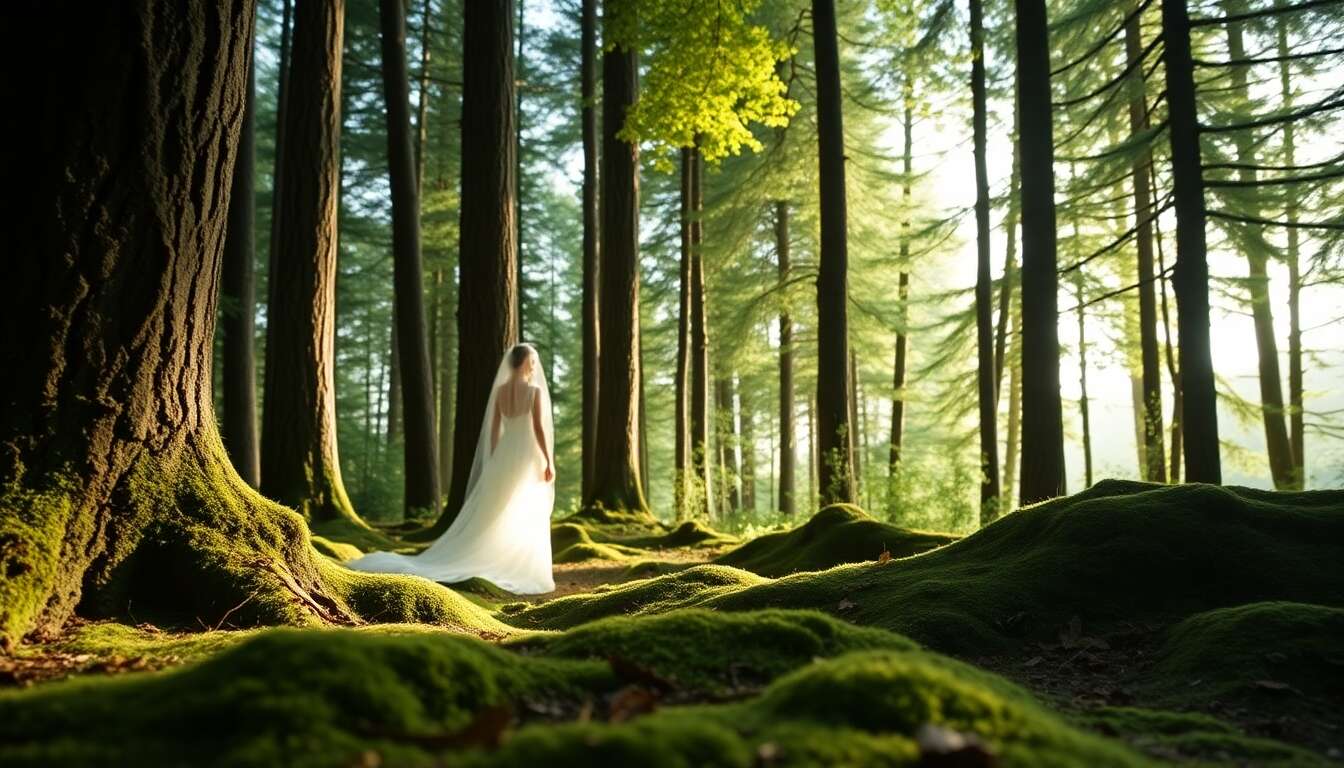 Mariage végétal : inspirations nature et forêt