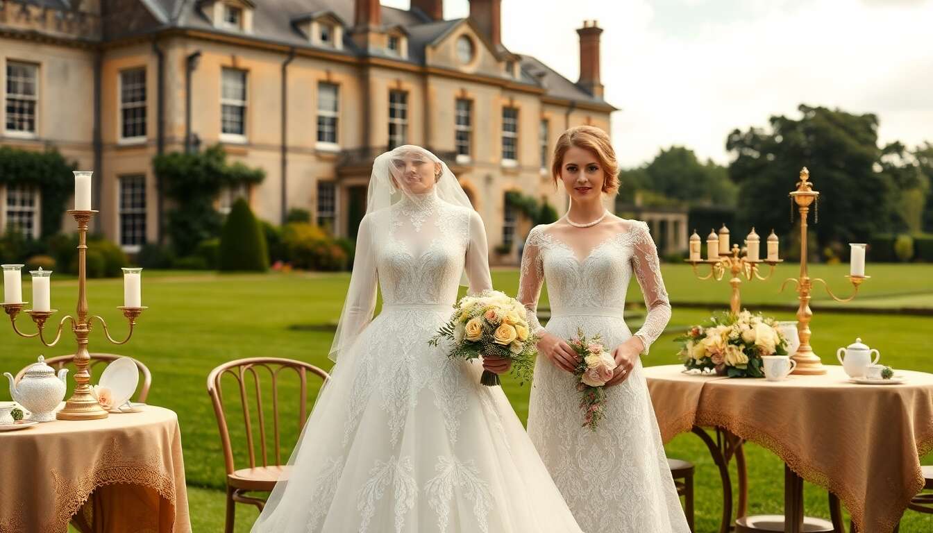 Mariage Chic et Vintage : inspirations Downton Abbey