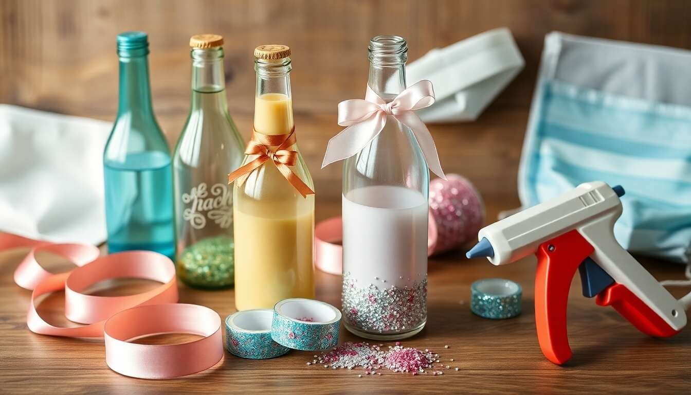 DIY : customiser les bouteilles de mariage