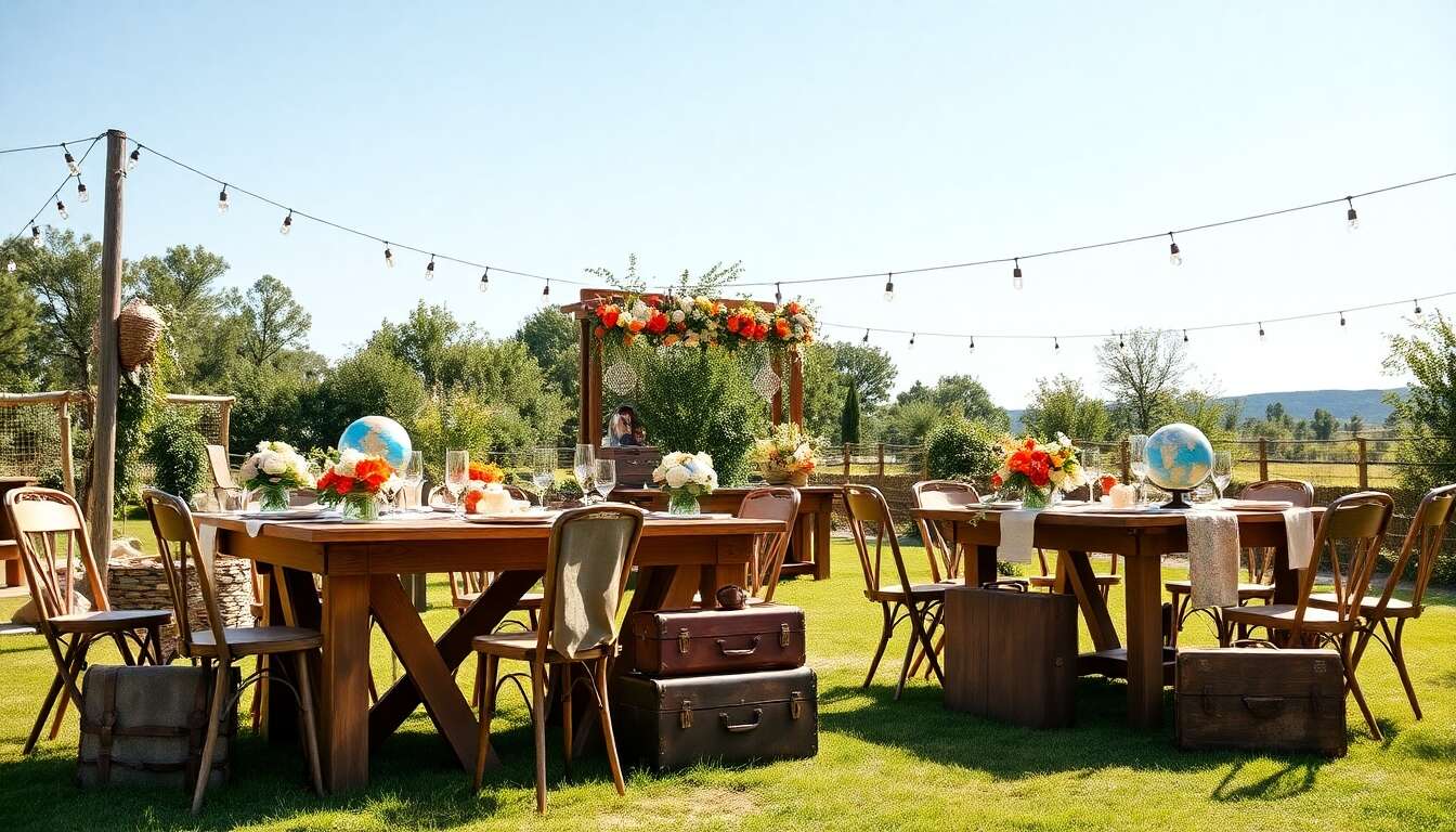 Mariage Terracotta : idées de Décoration sur le Thème du Voyage