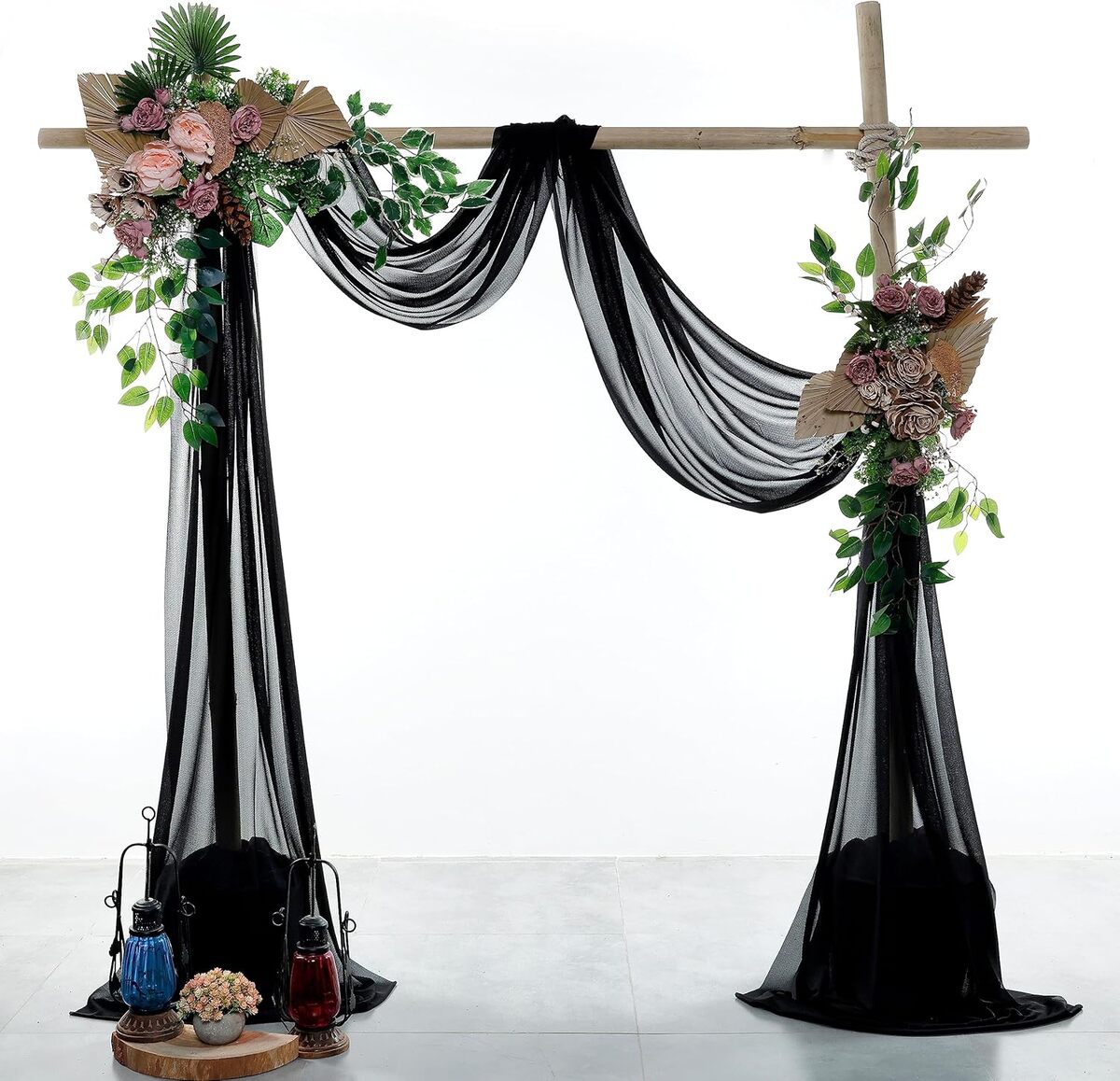 Avis sur les panneaux en mousseline noire MDS pour mariage