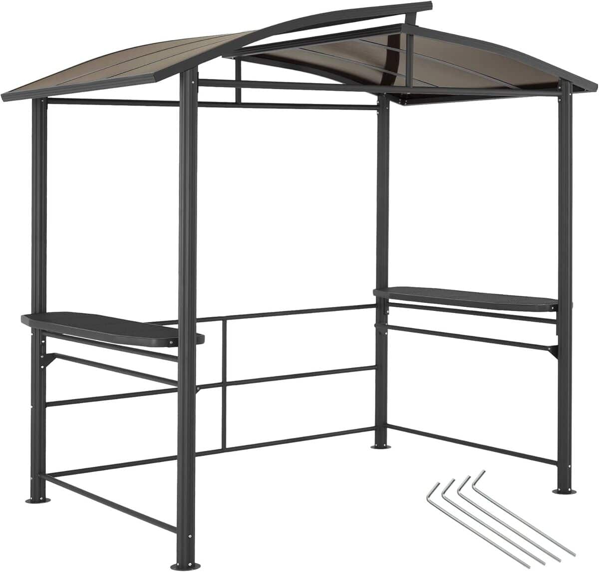 Test : abri barbecue tectake tonnelle aluminium