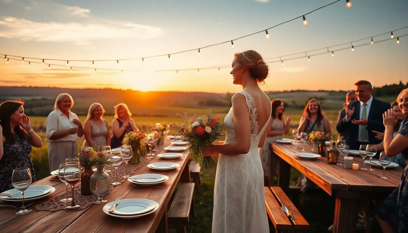 Mariage champêtre : idées et inspirations pour une cérémonie authentique