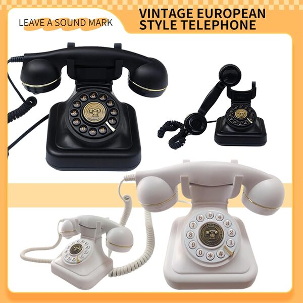 Livre D'or Audio Rétro - Téléphone à Messages Vocaux - Pour Mariage, Anniversaire - Design Européen