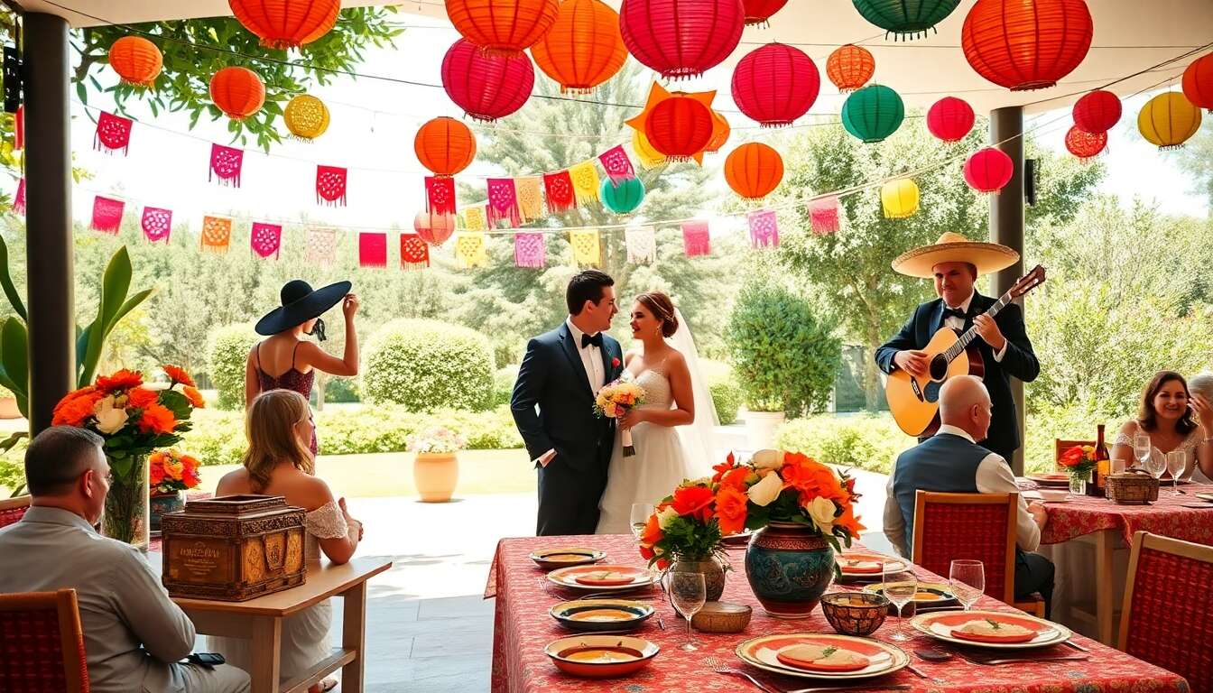Idées pour un mariage mexicain chic