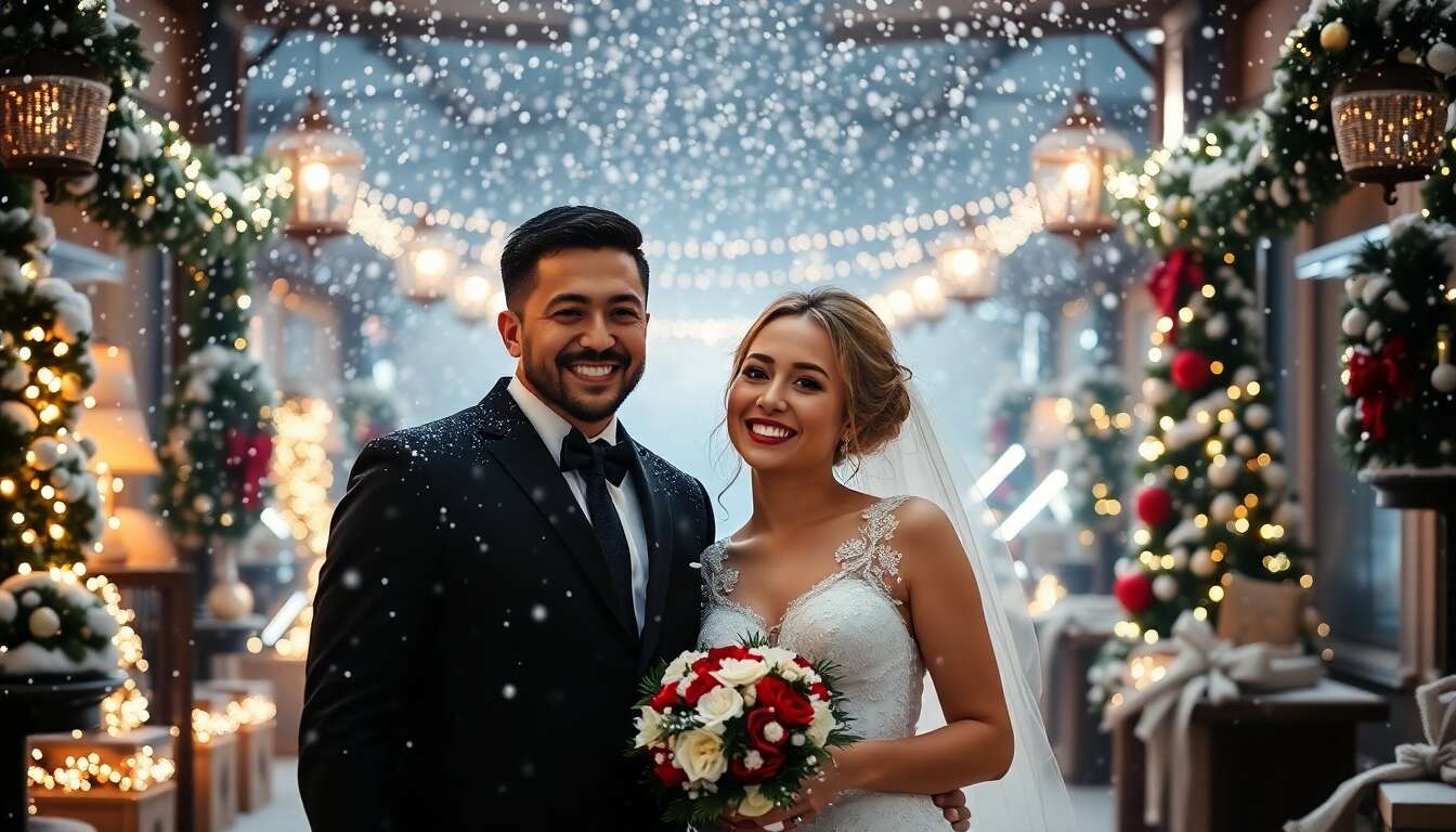 5 avantages de se marier pendant les fêtes