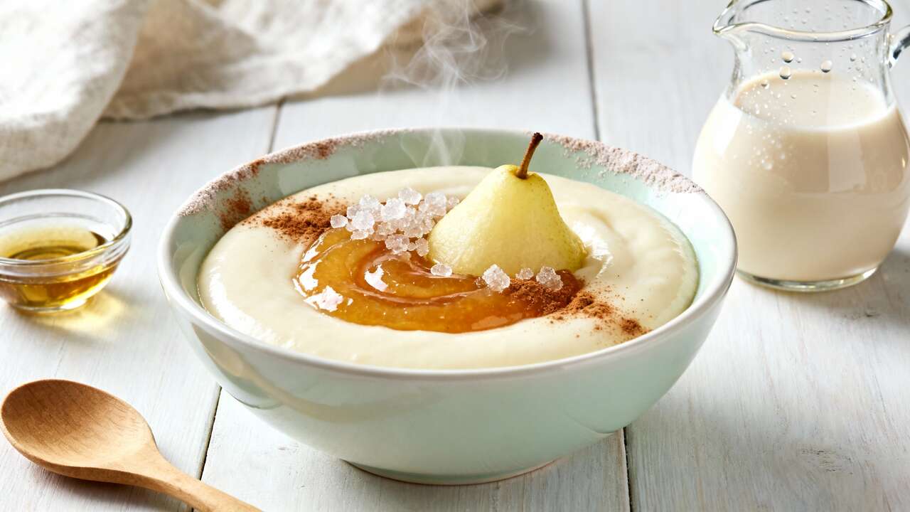 Crèmes dessert pomme poire à l'agar-agar : recette facile et gourmande