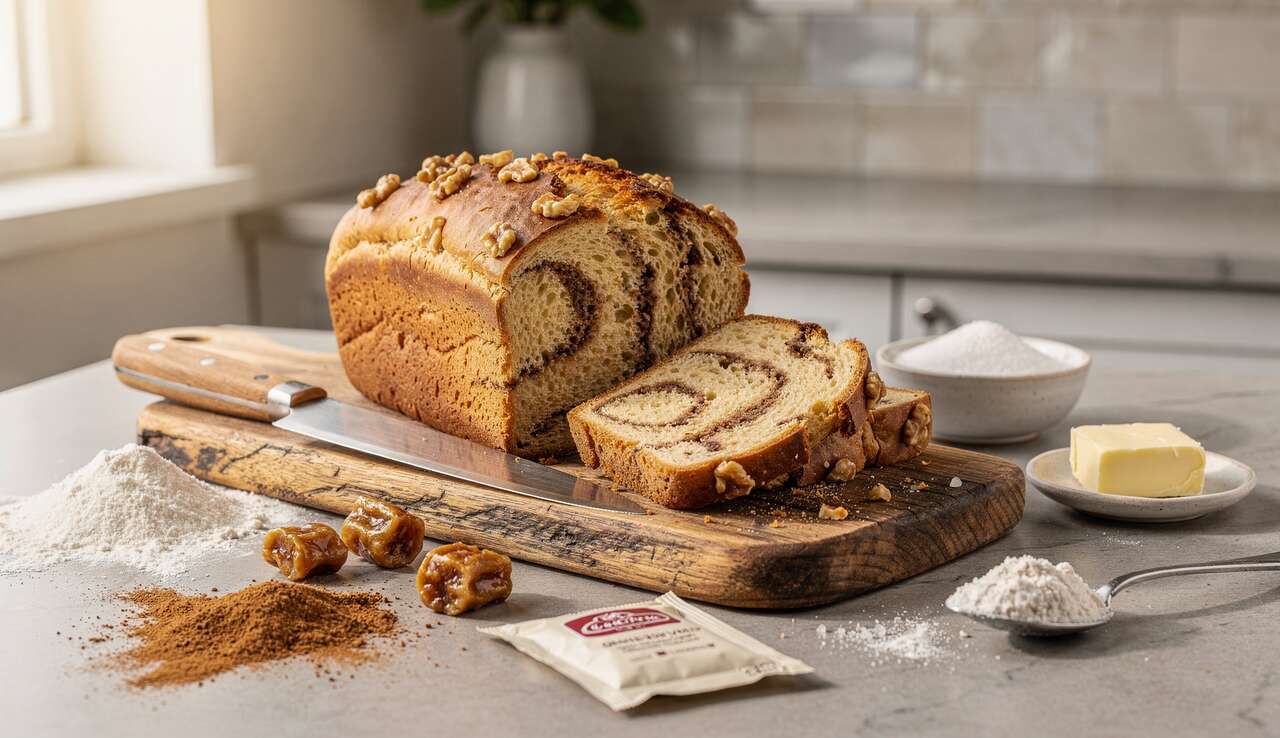 Pain de mie au pralin et à la cannelle : recette gourmande