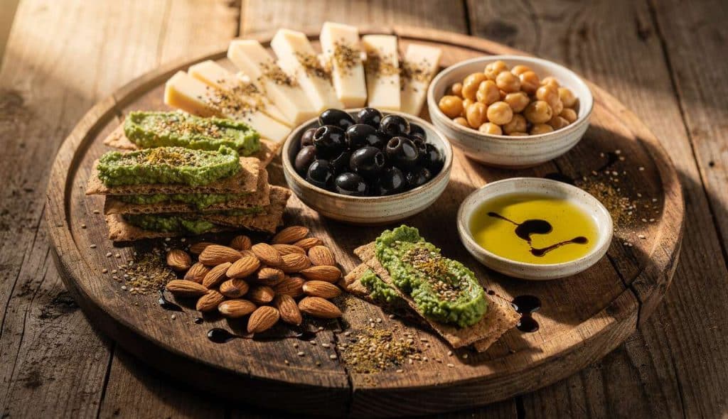 Plateau apéritif dînatoire healthy