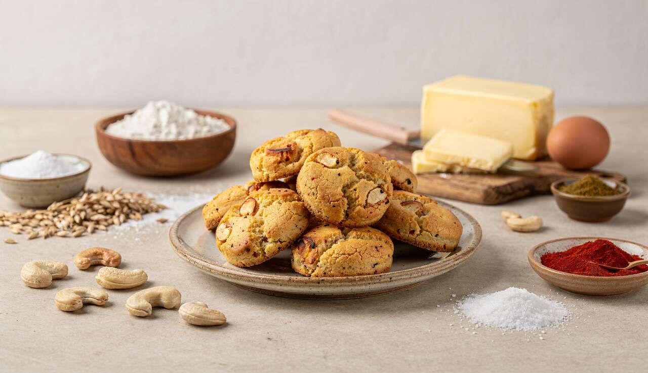 Biscuits apéritifs cajou : la recette idéale