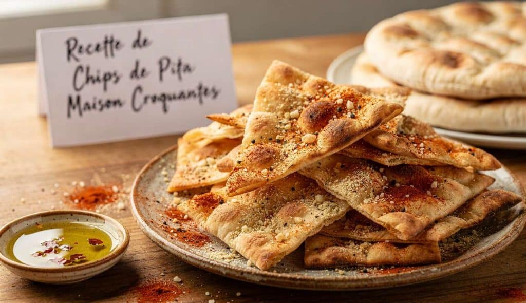 Recette de Chips de Pita Maison Croquantes