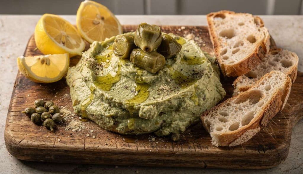 Recette de tartinade d'artichaut à la vapeur