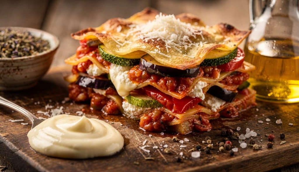 Lasagnes Végétariennes : recette Savoureuse et Facile