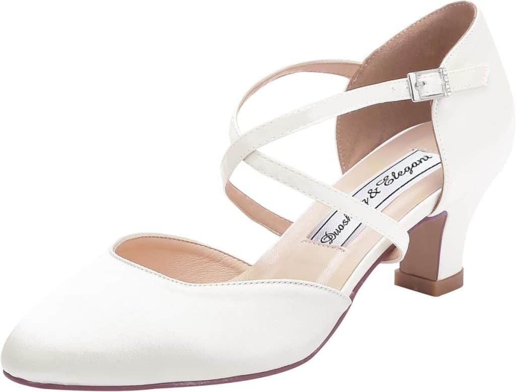 Avis : chaussure de mariage Duosheng HC1921 ivoire