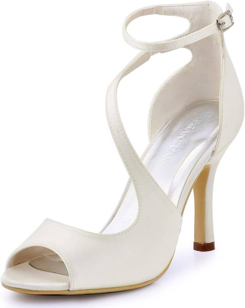 Avis : escarpins Elegantpark HP1565, élégance ivoire pour mariage