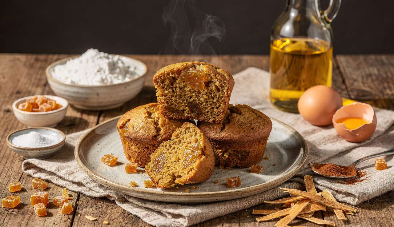 GĂ¢teau ou muffins au panais et gingembre confit : recette gourmande