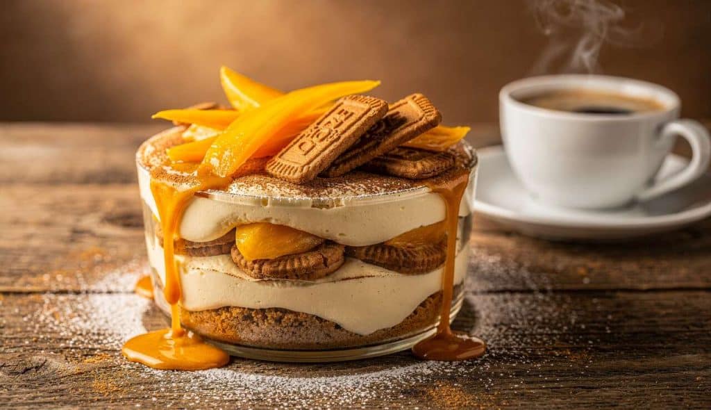 Tiramisu Mangue Spéculoos : recette Gourmande et Originale
