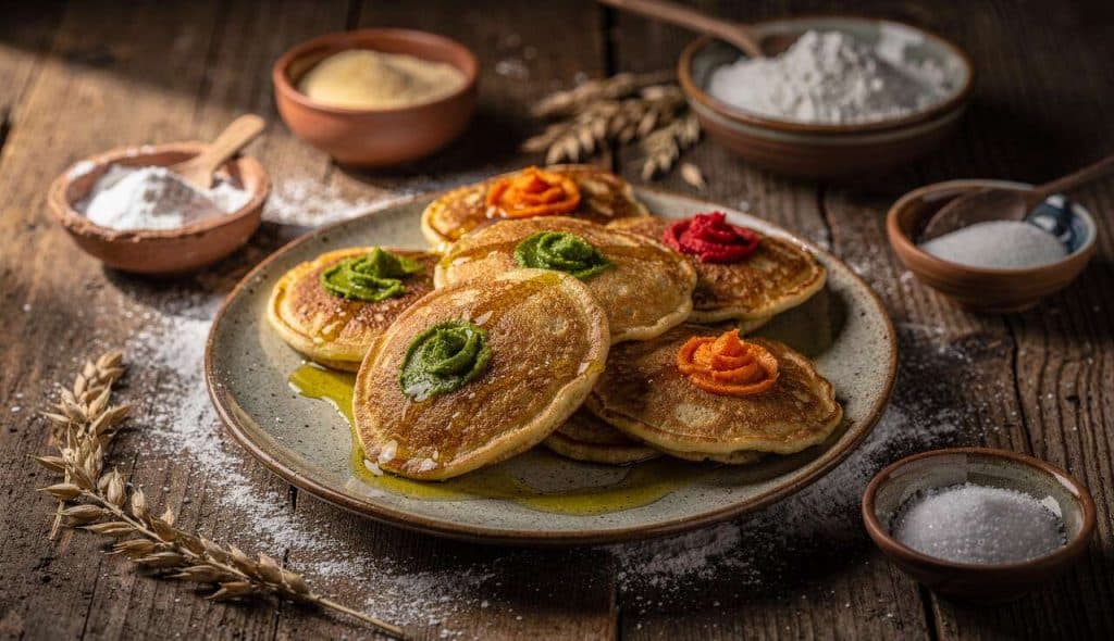 Recette de blinis à la purée de légumes : facile et savoureuse