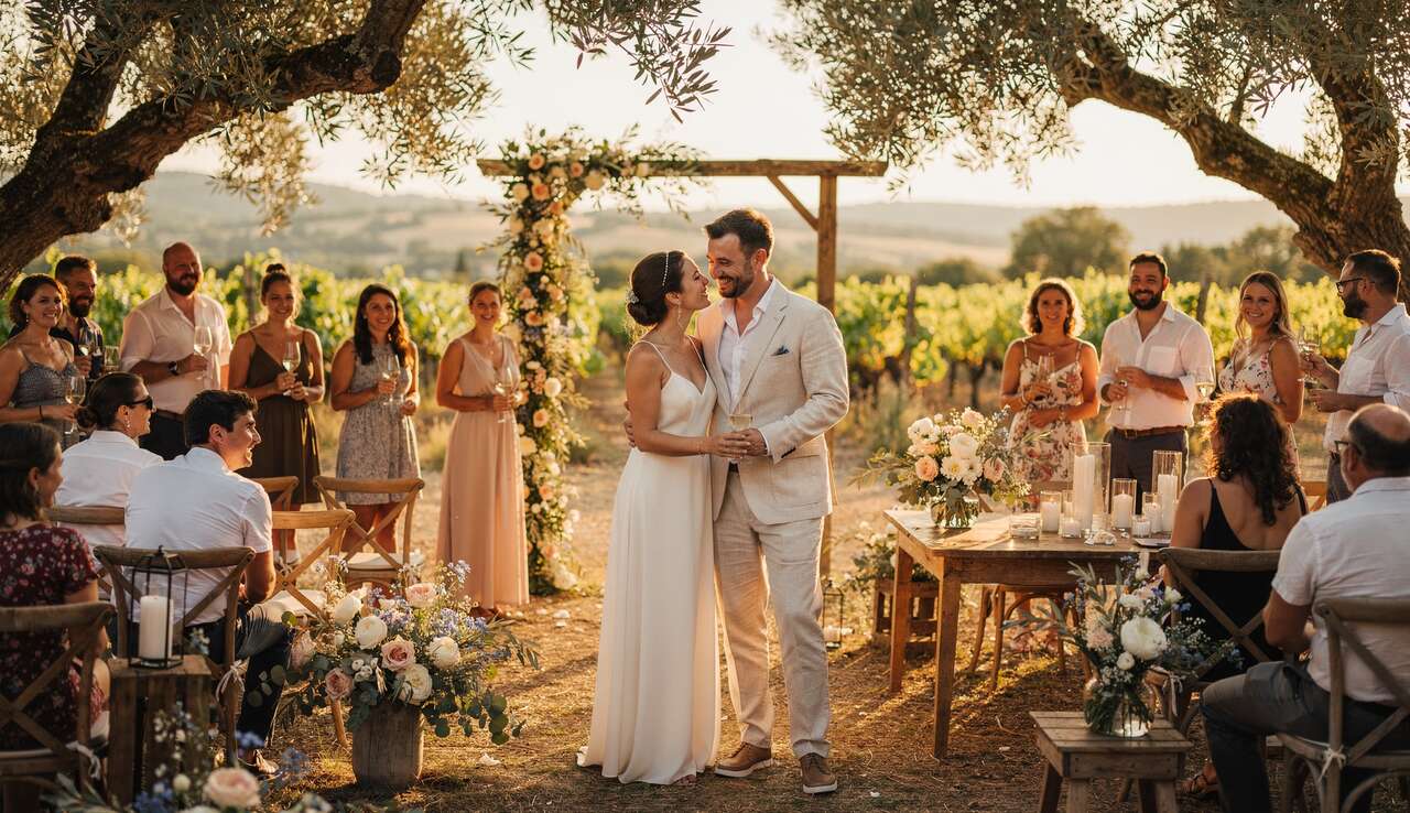 Mariage Authentique et Simple dans le Sud de la France